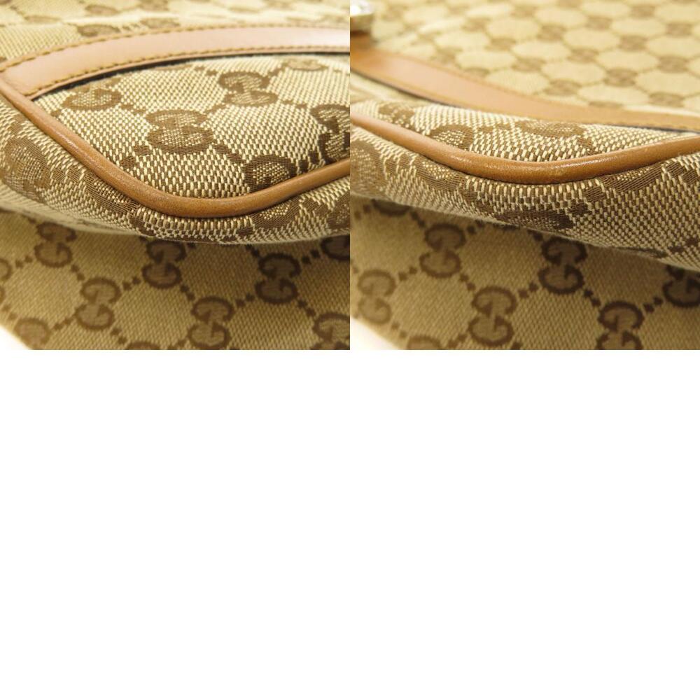 Gucci Twins Canvas bag Shoulder GG tote Brown - Picture 10 of 11